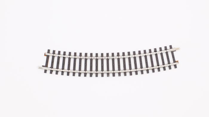 Märklin 2232 bueskinne R2 (brugte), 1 stk.