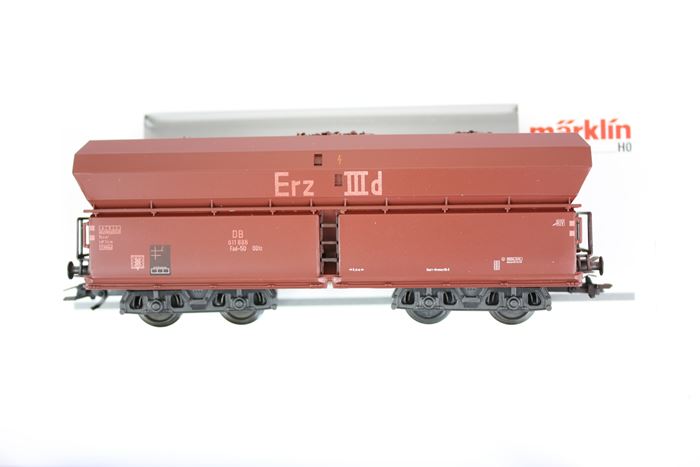 Märklin 46257-08 DB Fad-50 godsvogn med last